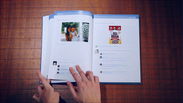Preview image of 'When Facebook becomes a book'