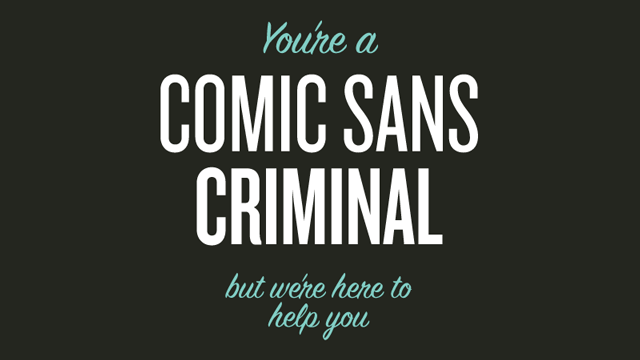 Preview image of 'Comic Sans Criminal'